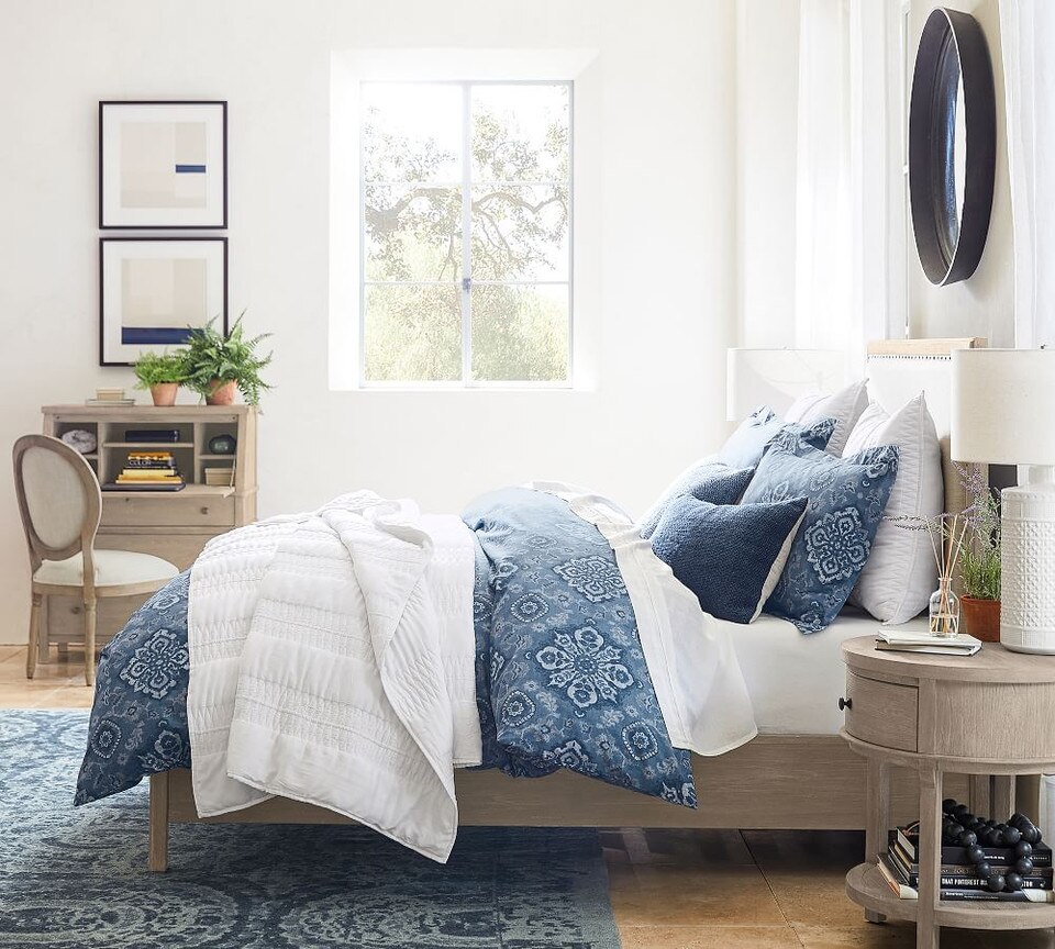 Toulouse Wood Bed Pottery Barn Australia